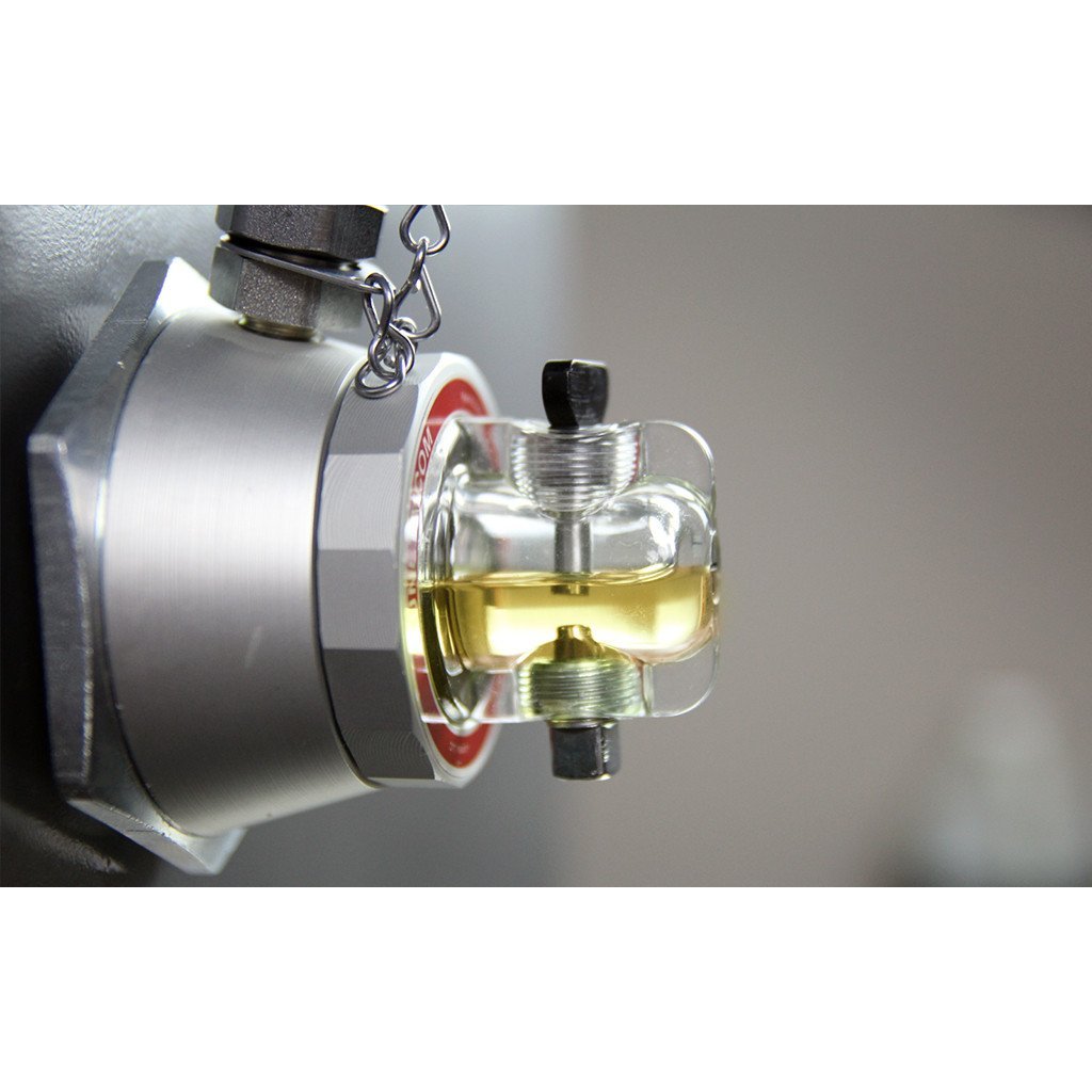 Kaca Pengamat Oli Luneta CMP 1/2" NPT - Sight Glass Oil Level Indicator Monitoring Mesin Industri