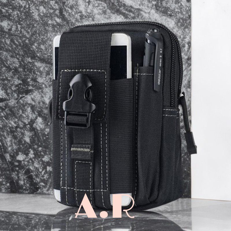 tas pinggang  dompet dan hp tactical army