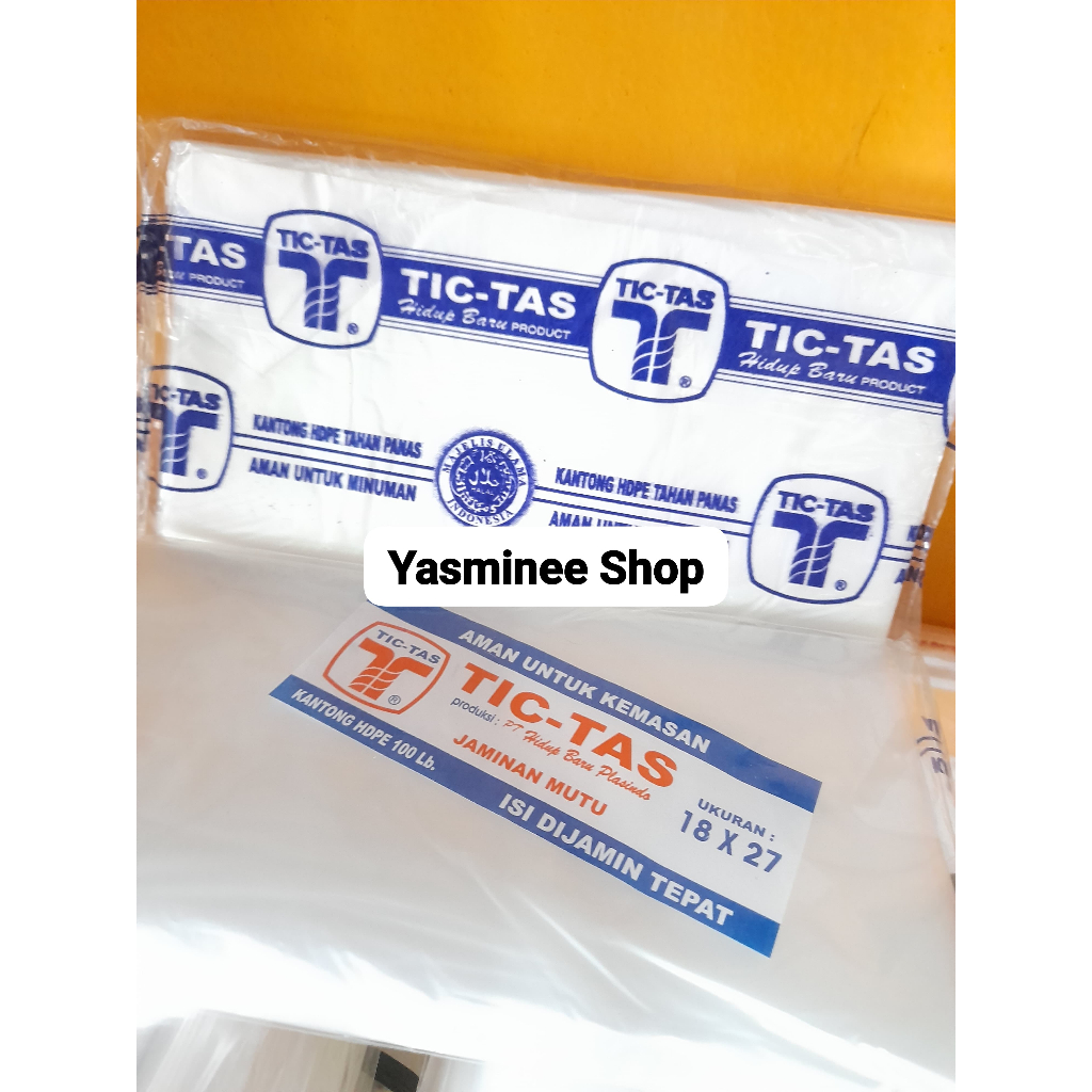 Plastik HD Anti / Tahan Panas 20x30 - 18x27 cm - HD Tic Tas/Plastik Tic Tas