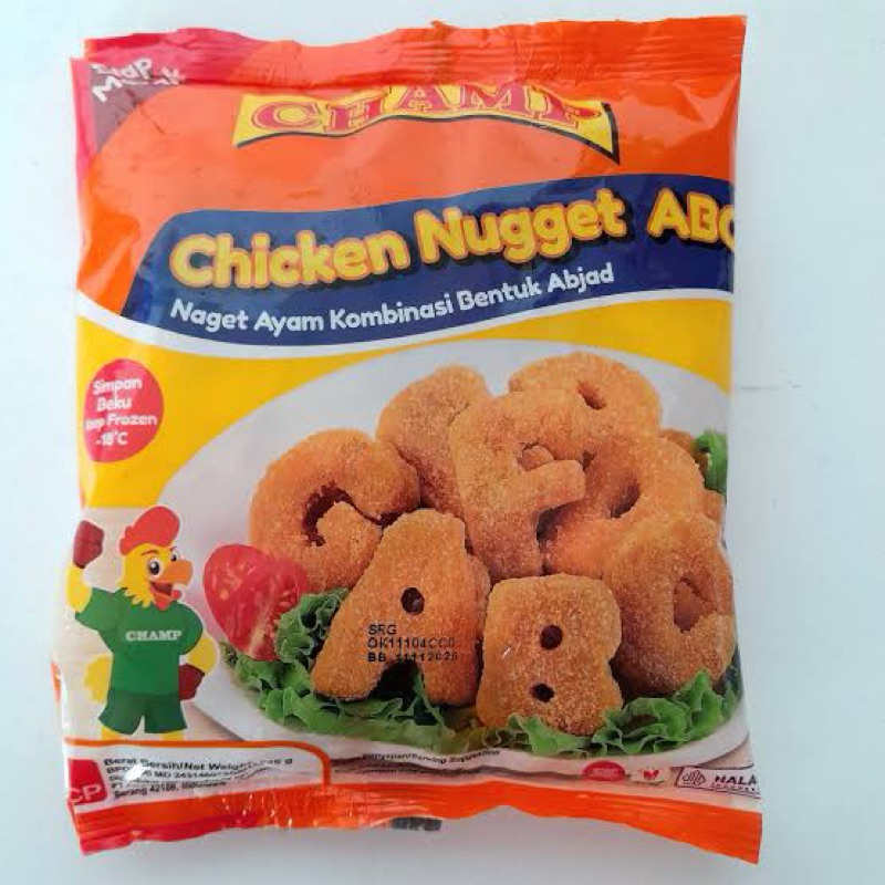 

Nugget Champ ABC ( Huruf )