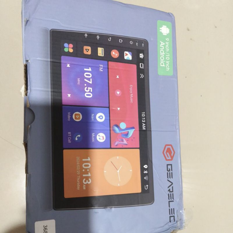 android 9 inch /10inch Gearelec TV AUDIO MOBIL tV android mobil