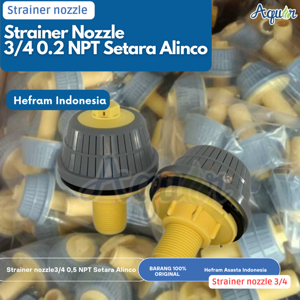 STRAINER NOZZLE JAMUR - DRAT 3/4 FILTER AIR