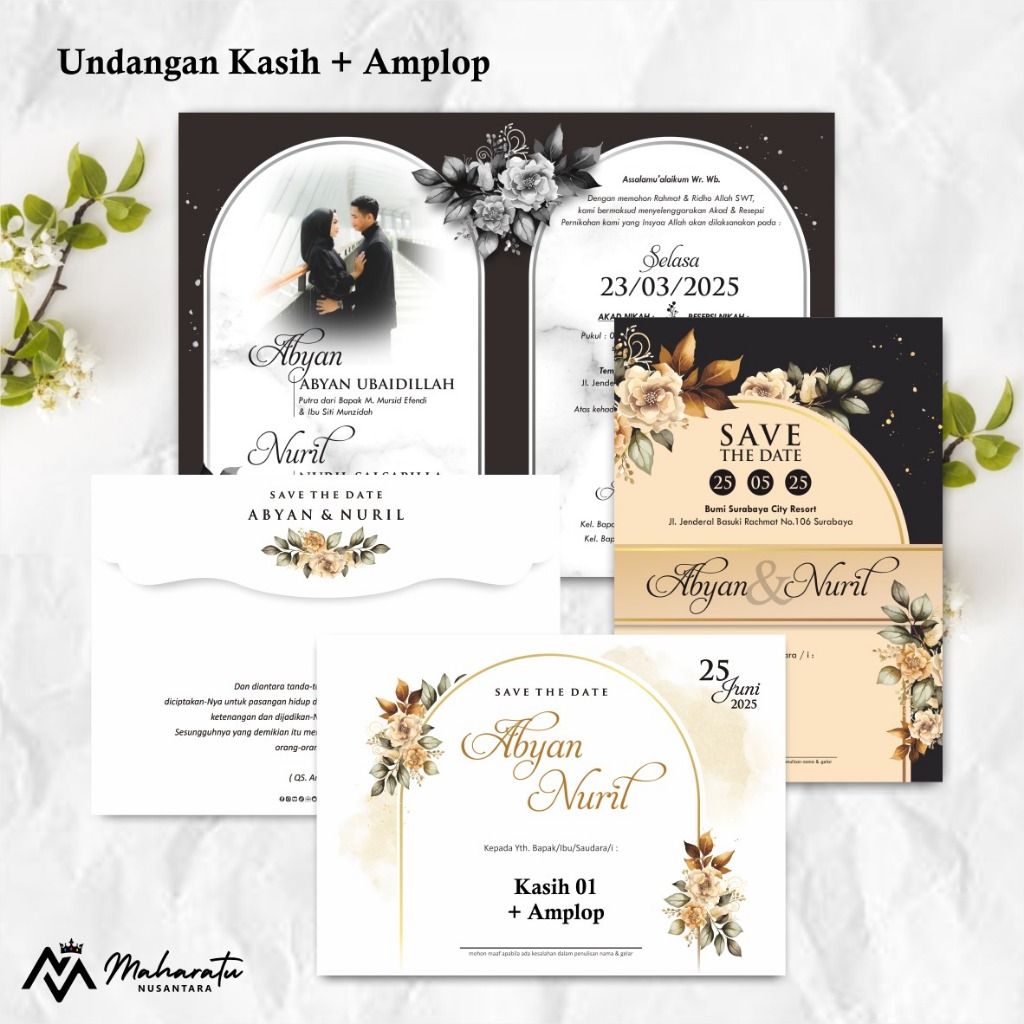 CETAK UNDANGAN NIKAH - UNDANGAN KASIH AMPLOP MURAH SIMPEL - UNDANGAN AMPLOP KEKINIAN