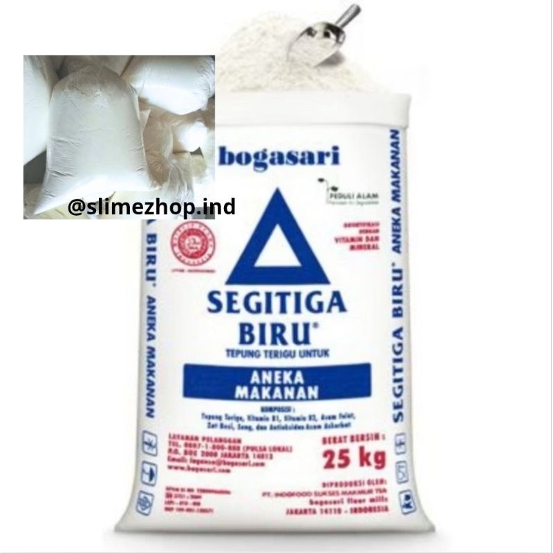 

Repack - Tepung Terigu Segitiga Biru 250gr/500gr/1KG