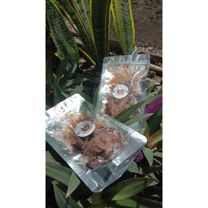 

krpik coklat ubi ungu