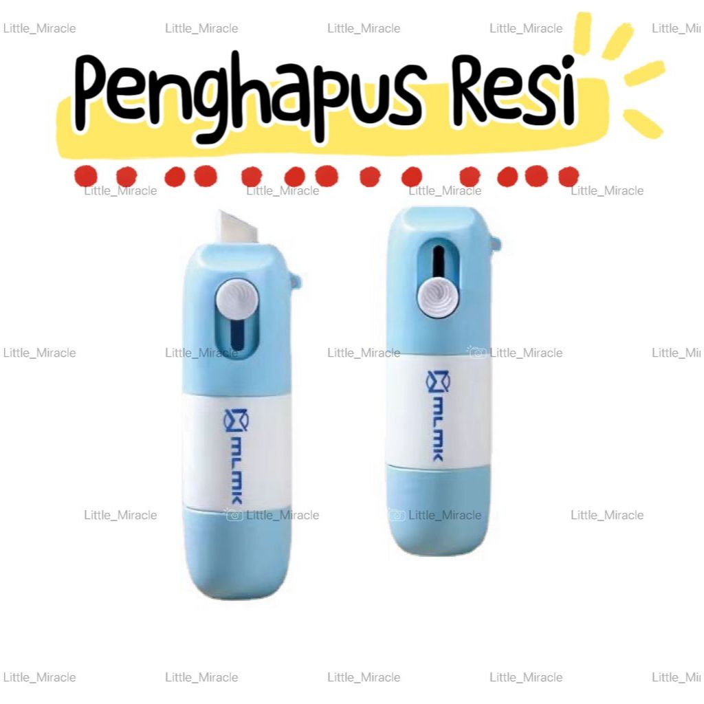 

Little_Miracle Penghapus Nota Resi 2in1 dengan Cutter 10ml