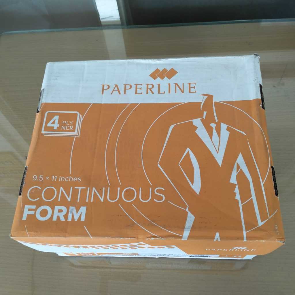 

4 Ply : 2 Prs Kertas Continuous Form SIDU / Paperline 9 1/2x11" (PUTIH - PUTIH)