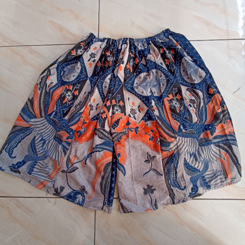 KULOT JUMBO 7/8 MOTIF BALI KULOT PENDEK MOTIF RAYON BALI