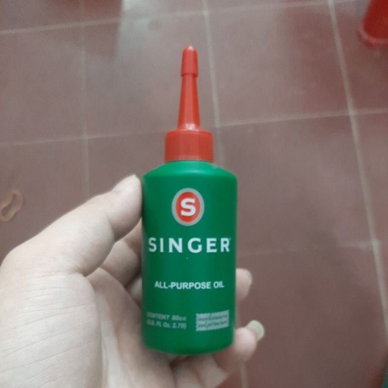 Minyak singer (singer oil).