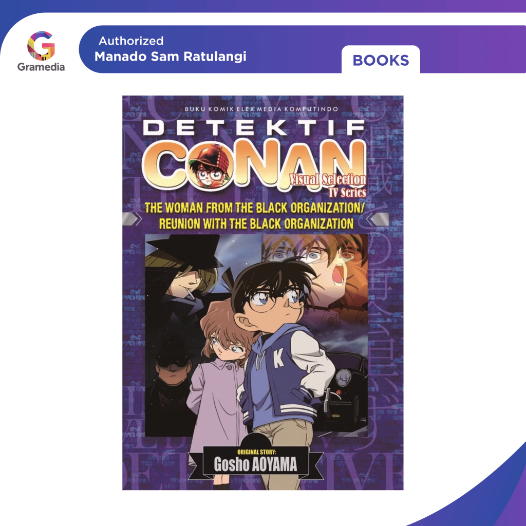 Gramedia Manado-Detective Conan: The Woman from the Black Organization