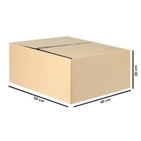 

Kardus Box Packing 50cm x 40cm x 20cm Dus Paking Karton Baru Polos Liar Dalam Ukuran Kuat Tebal