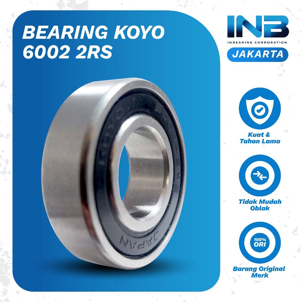 Laker Bearing 6002 2rs KOYO Bearing Crankshaft Jupiter Z Mio Cover Cvt Beat Karbu Original KOYO INB 