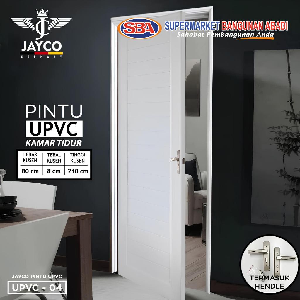 Pintu Kamar UPVC Full Panel / Pintu Kamar Mandi UPVC / Pintu UPVC Jayco