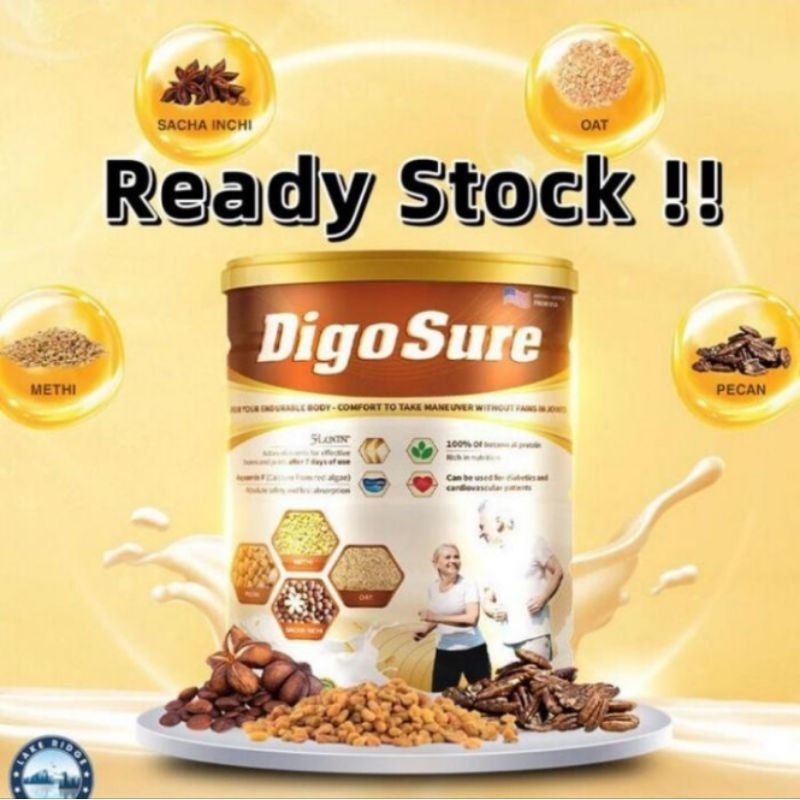 

Digo Sure Milk Susu Kacang untuk Atasi Tulang Nyeri dan Sendi Original