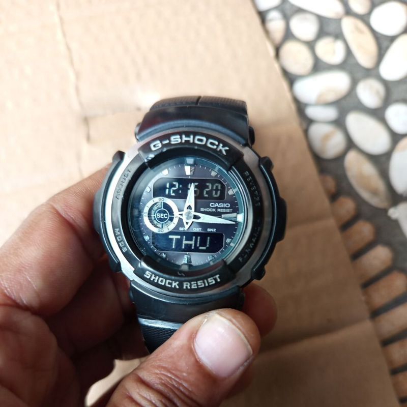 jam casio g shock G-300 full original bekas