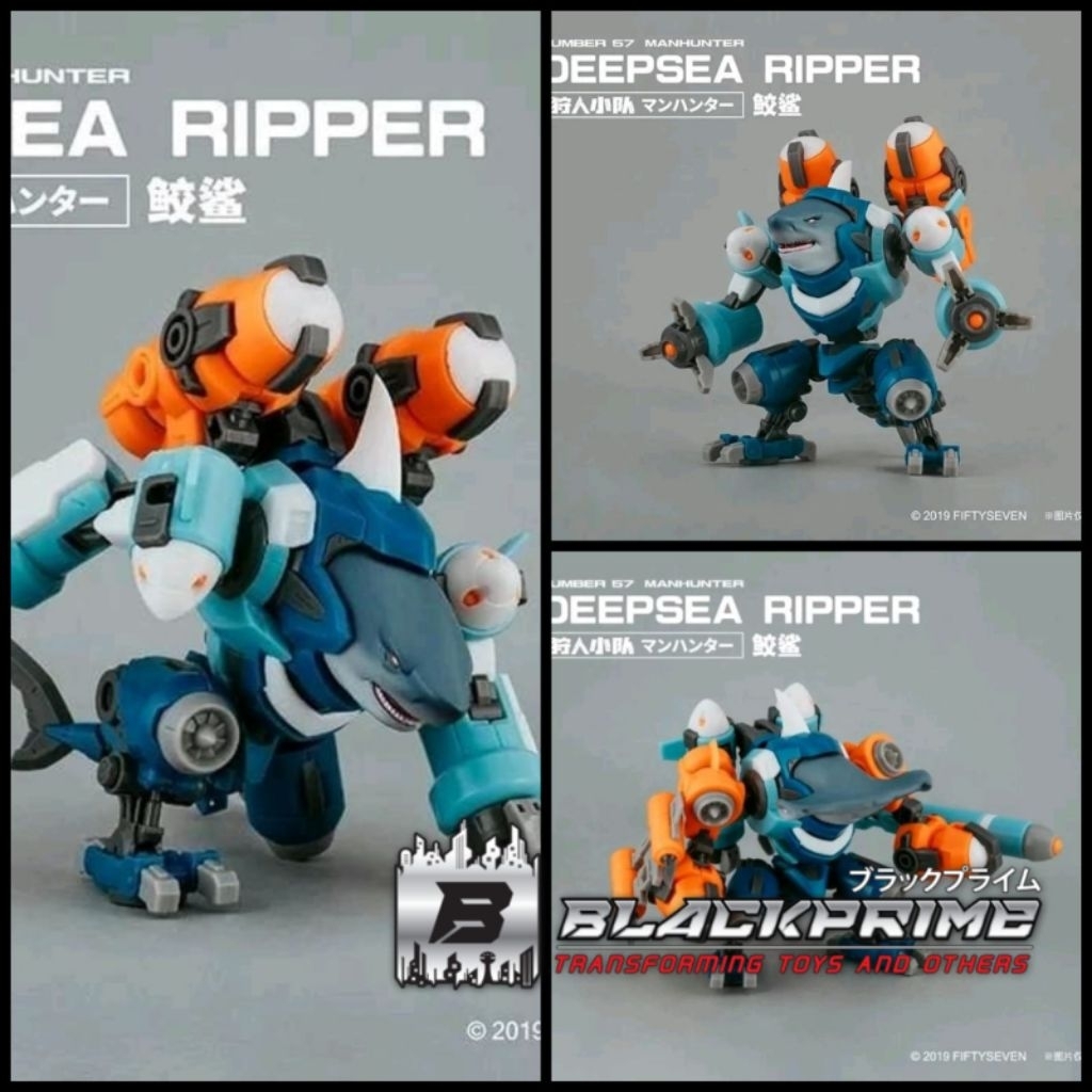 Number 57 Manhunt Deepsea Ripper model kit Sharkman
