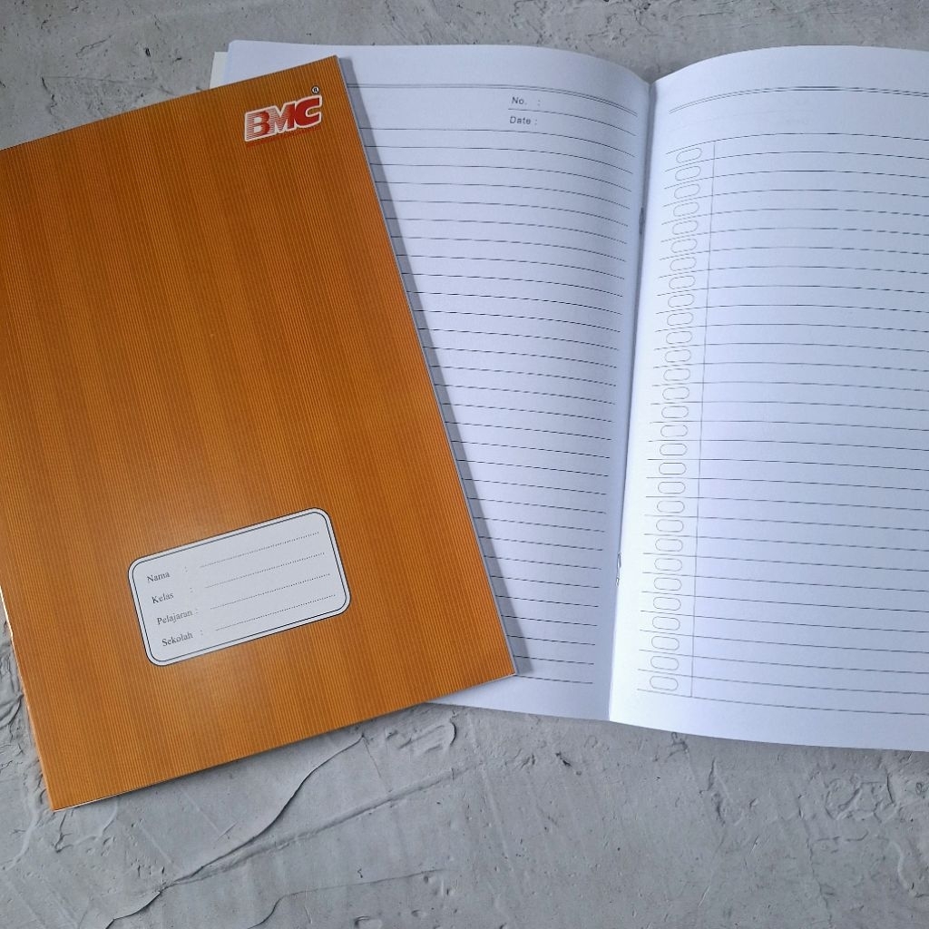 

MilL ( 24 Pak ) Buku Tulis Bmc Campus/Kraft 36 Lembar Kartonan
