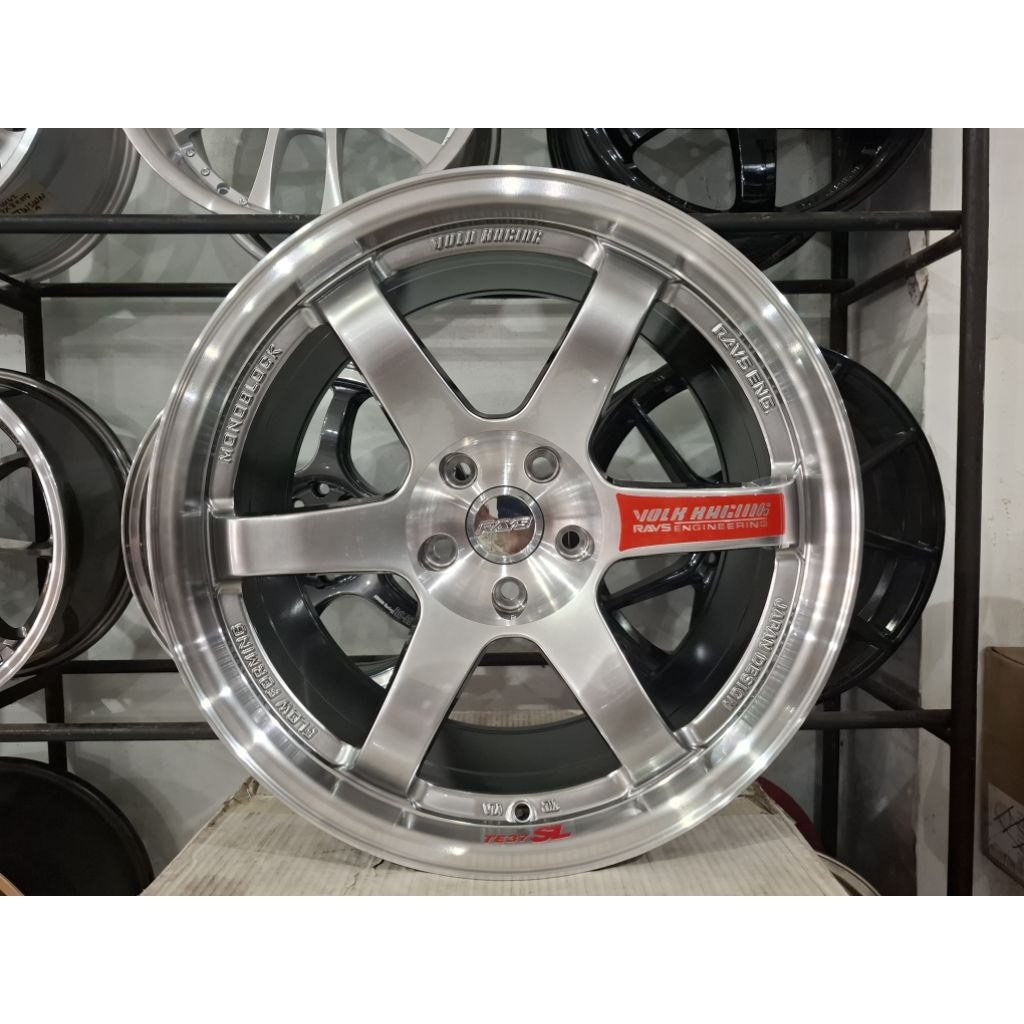 Velg TE37 SL Ring18 Inova zenix,Grand vitara,Civic Turbo