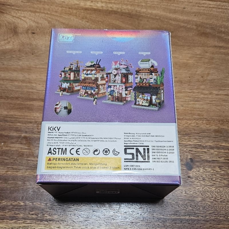 LOZ Bricks street mini, Japan shoping series