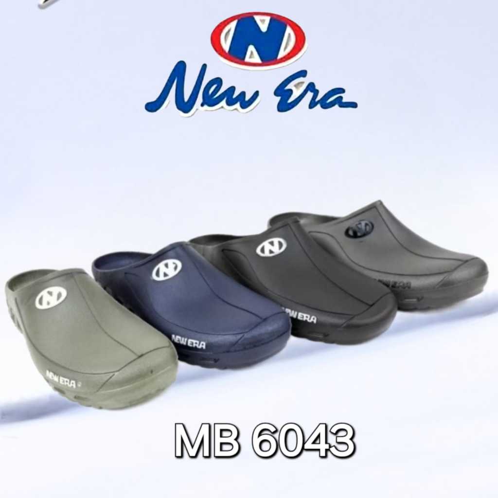 termurah sogo newera mb 6043 sepatu sandal slop karet pria dewasa new era profound mb 6043 size