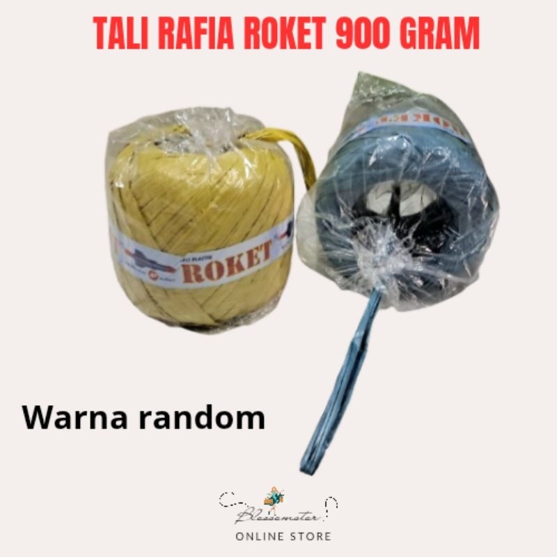 

TALI RAFIA 900 GRAM WARNA RANDOM