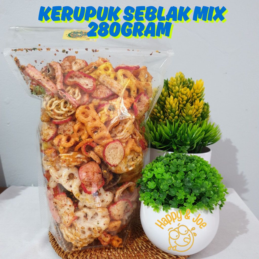 

Kerupuk Seblak Campur/Kerupuk Seblak Campur Mix/Seblak Campur/Kerupuk Seblak Campur Mix Viral 280gram