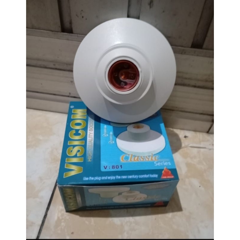 Fitting Plafon Tempel Visicom Bulat