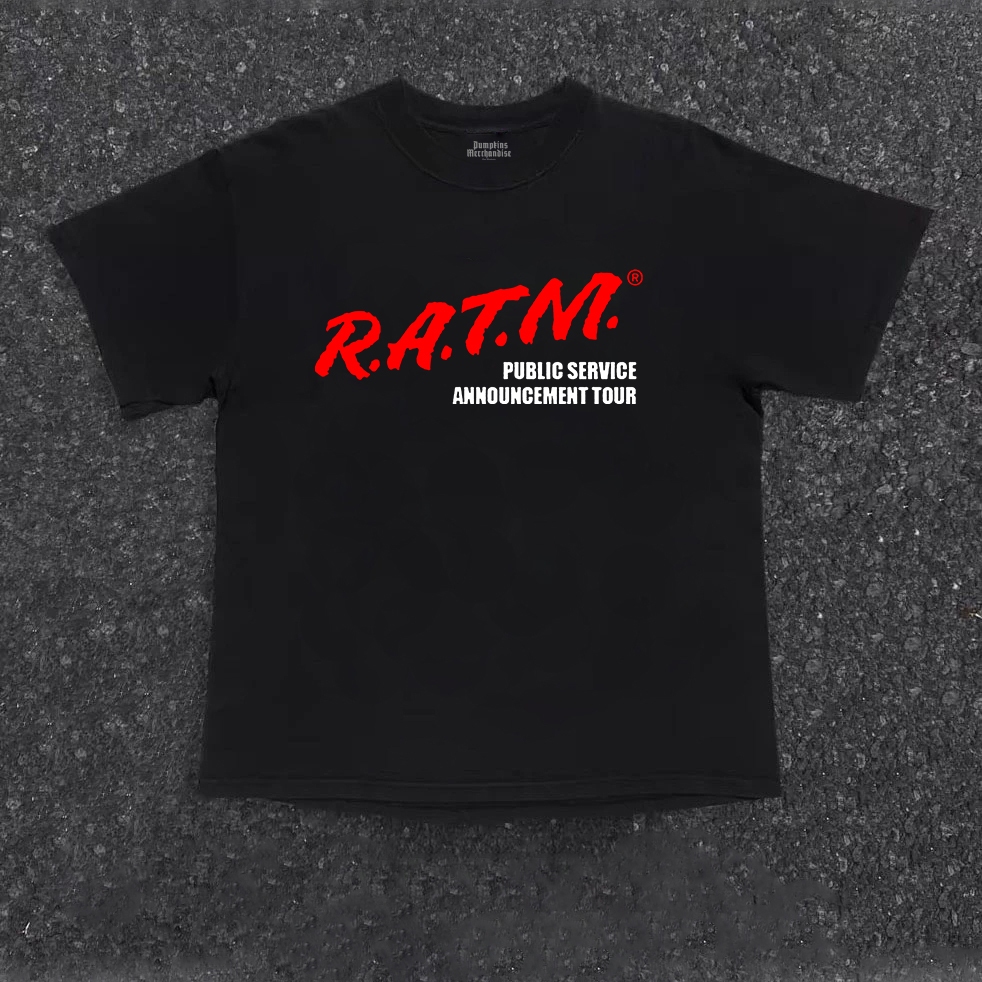 Kaos RAGE AGAINST THE MACHINE Tshirt Merchandise Band