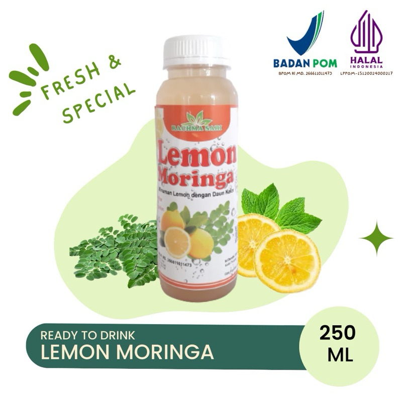 

Minuman Lemon moringa