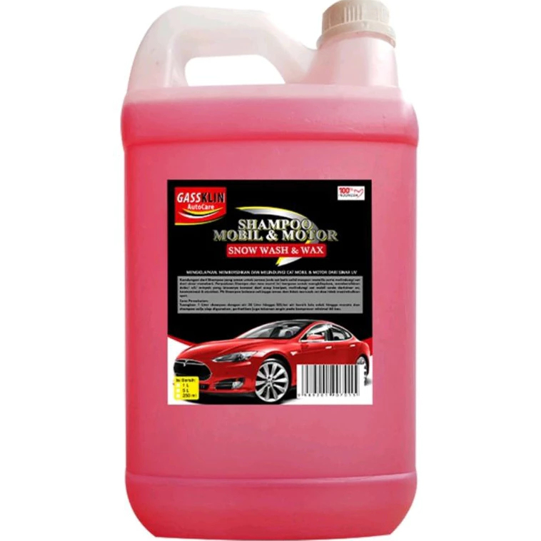 Shampo Mobil 4.5 ltr Shampo Mobil Sabun Cuci Mobil (Gojek/Grab)