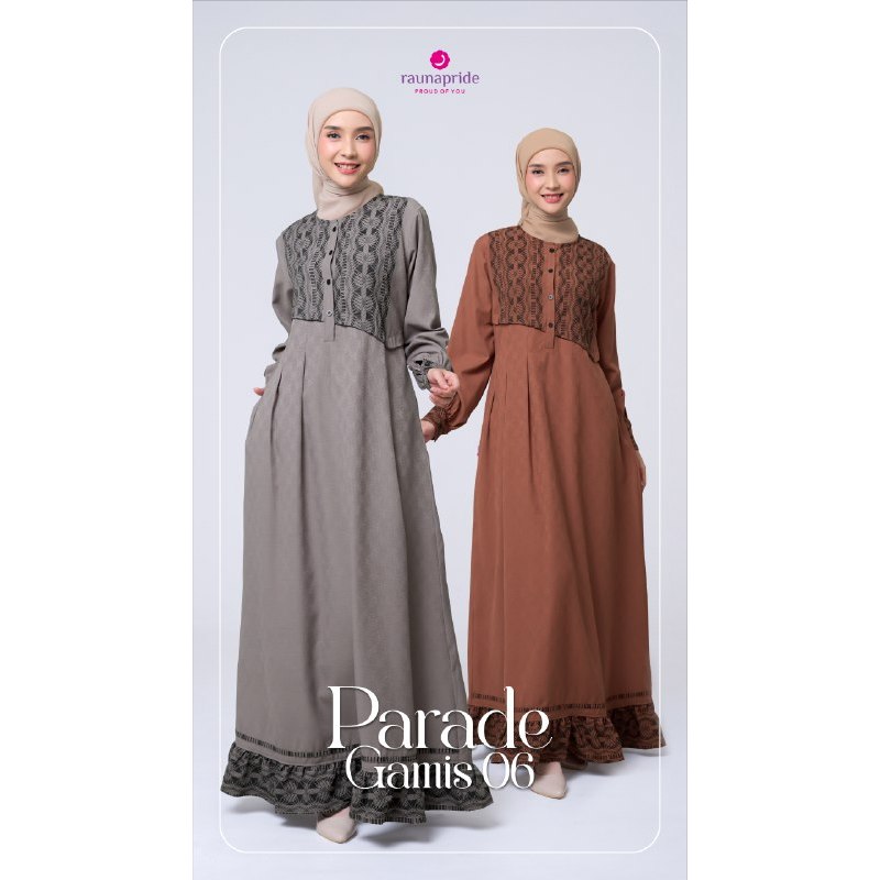 GAMIS RAUNA TERBARU 2025 - GAMIS PG 06 - GAMIS WANITA - GAMIS DEWASA - GAMIS KEKINIAN - GAMIS MOTIF 