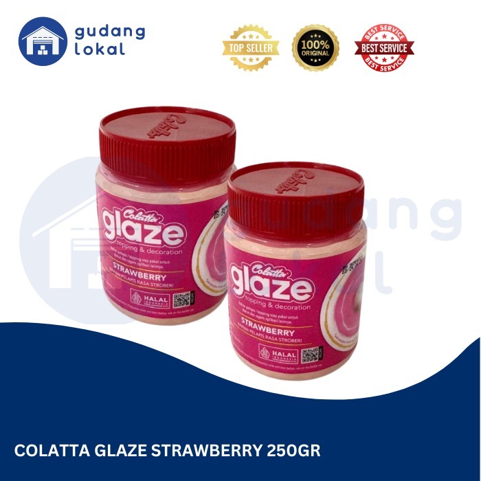 

Colatta Glaze Strawberr 250gr