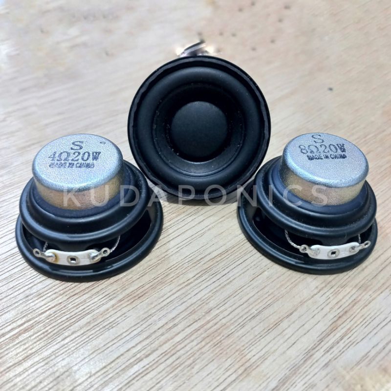 Speaker Music Box 2 inch 4 Ohm / 8 ohm 15 watt 20 watt 52 mm Full Range Bass Neodymium Magnetic