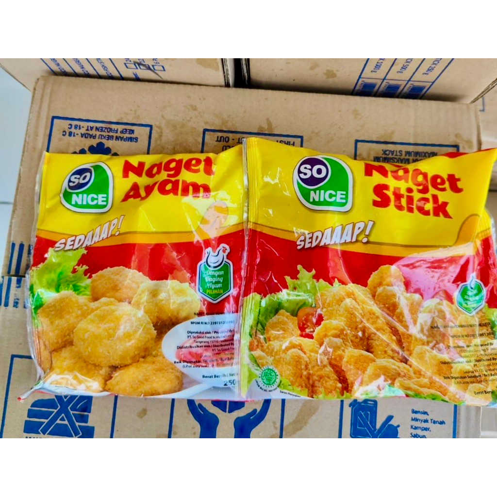 

Nugget Ayam / Nugget Stick / Naget So Nice