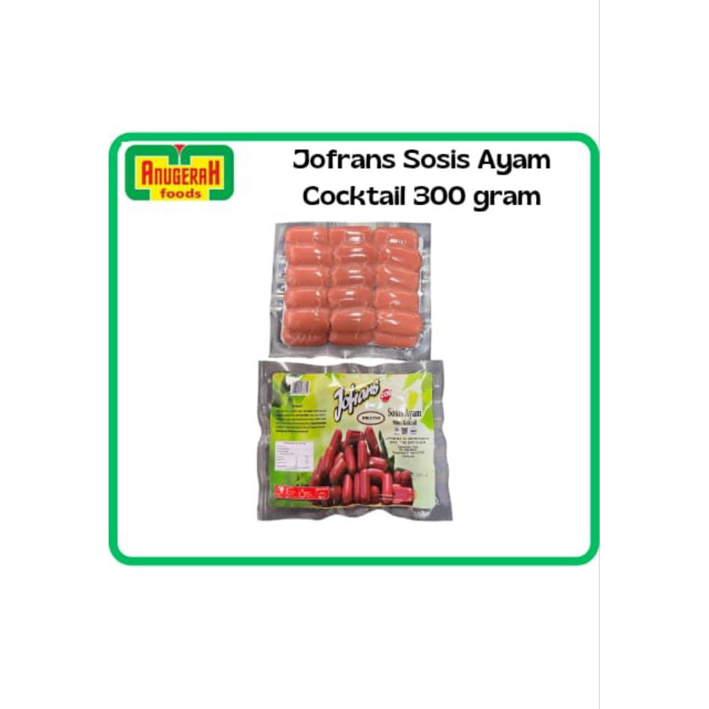 

JOFRANS SOSIS AYAM COCKTAIL 300 gram