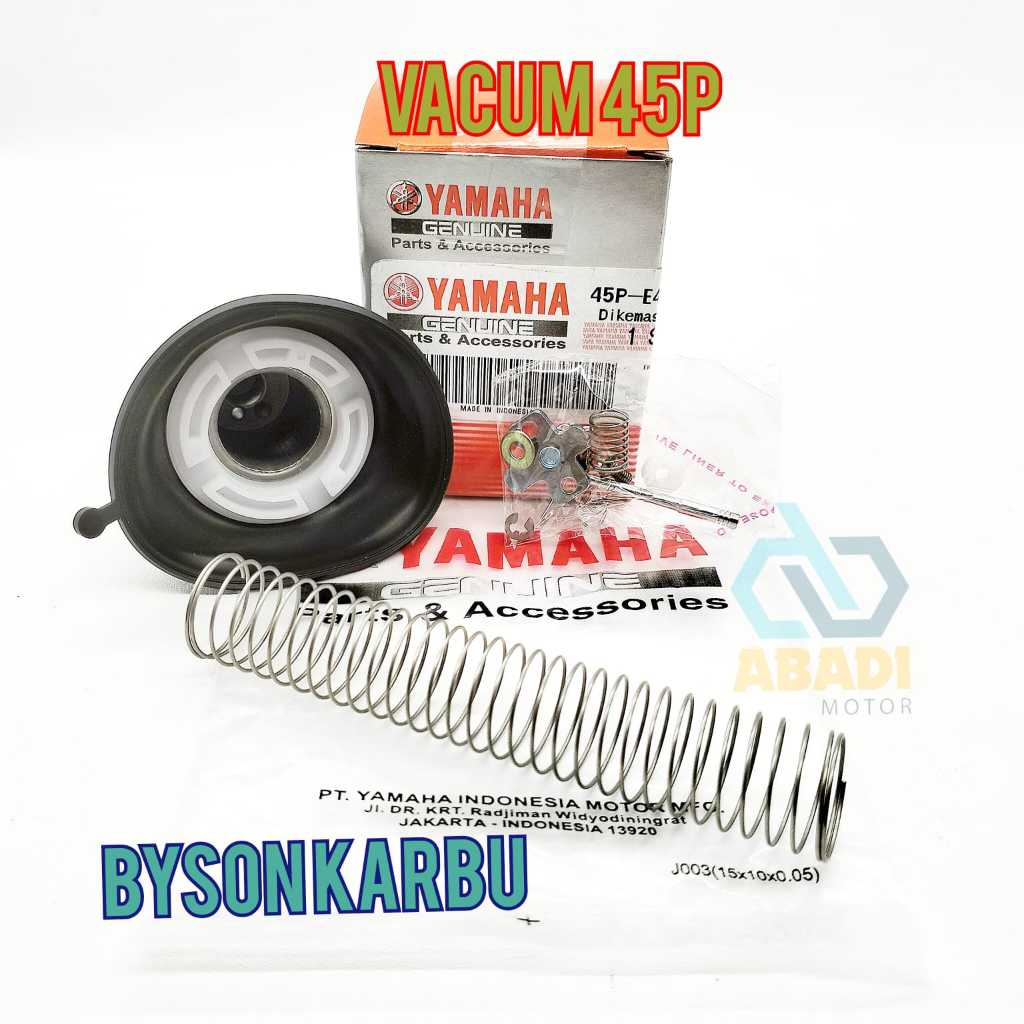 Vacum Karbu Ori Yamaha 45P Byson Karbu Karet Vakum Karburator Bison Carbu Original YGP