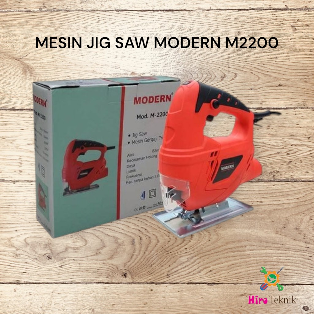 MESIN JIG SAW MODERN M2200/MESIN GERGAJI TRIPLEK MODERN