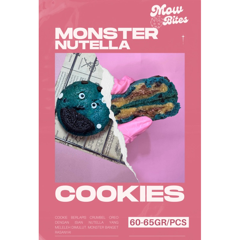 

Monster Nutella - Soft Cookies by mow.bites