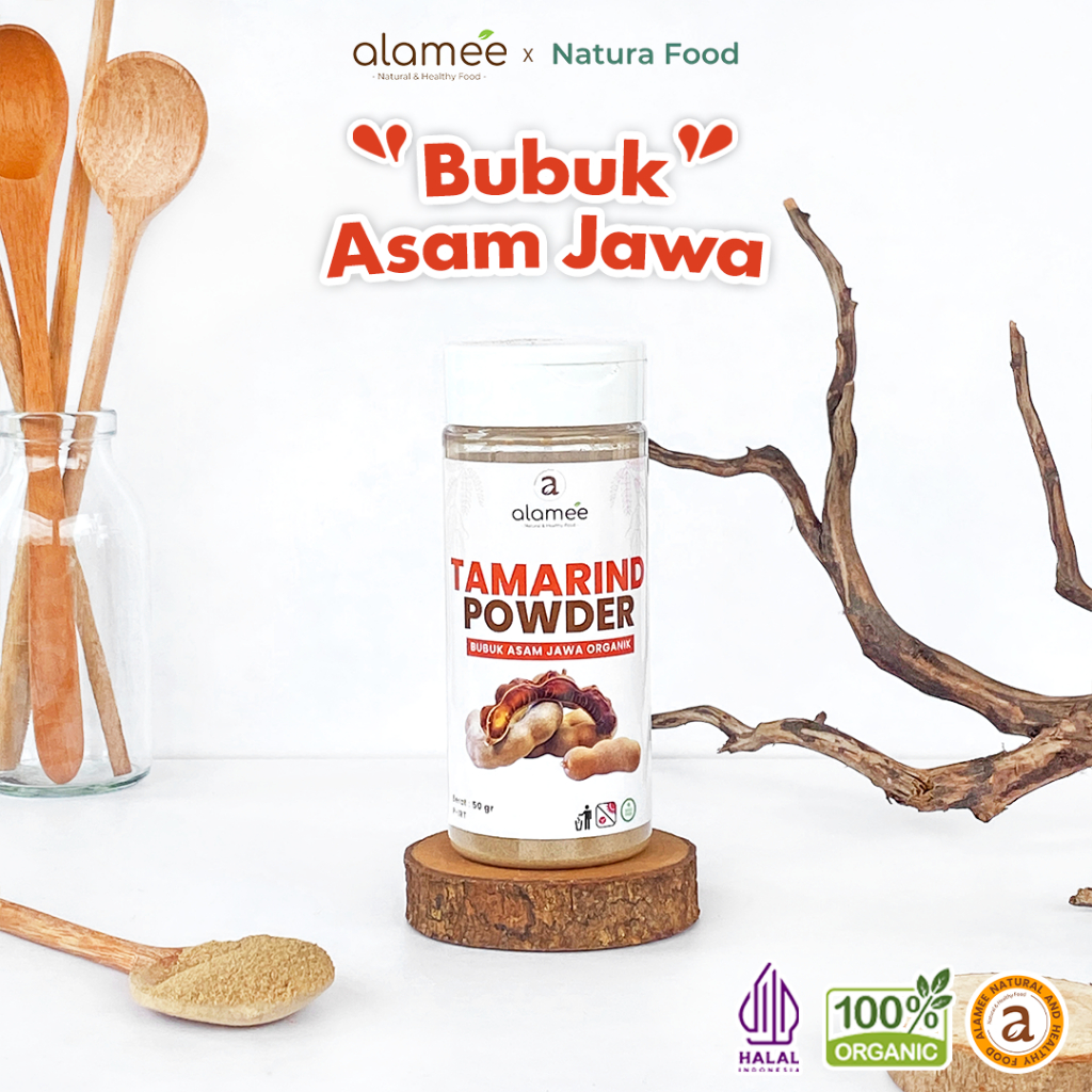 

ALAMEE Bubuk Asam Jawa Tamarind Seasoning Poweder Murni Tanpa Campuran Bumbu Masakan Dapur 50gr