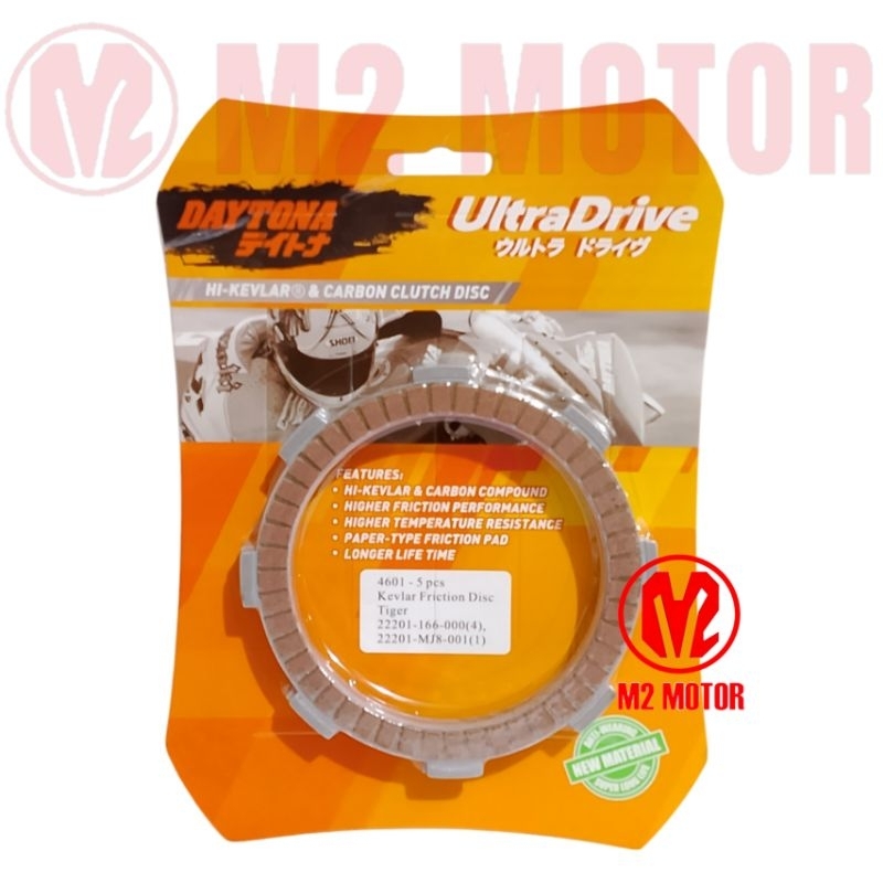 KAMPAS KOPLING TIGER DAYTONA 4601