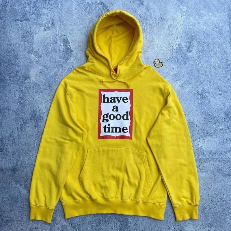 Hoddie HAGT redframe pullover yellow
