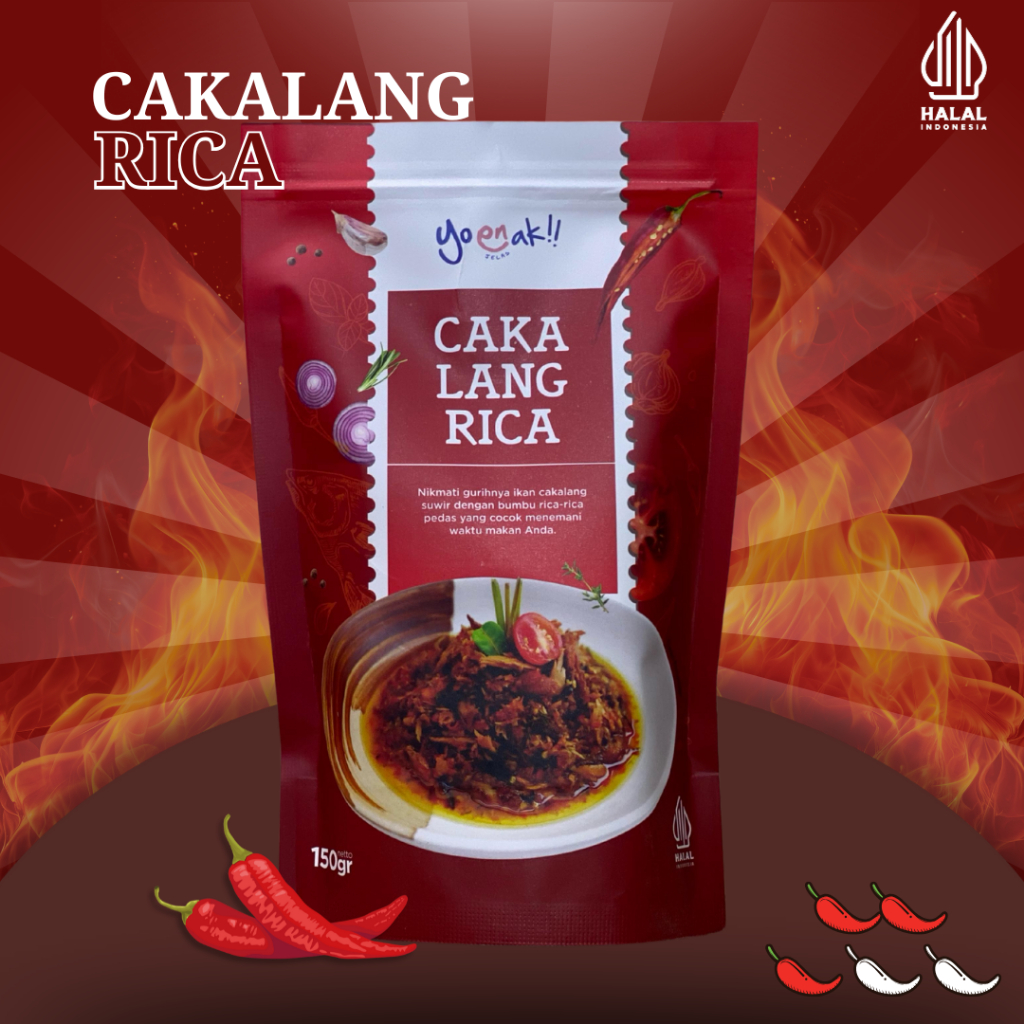 

[Yoenak] Sambal Cakalang Suwir – Pedas Pas (Level 3), Rasa Gurih & Nendang!