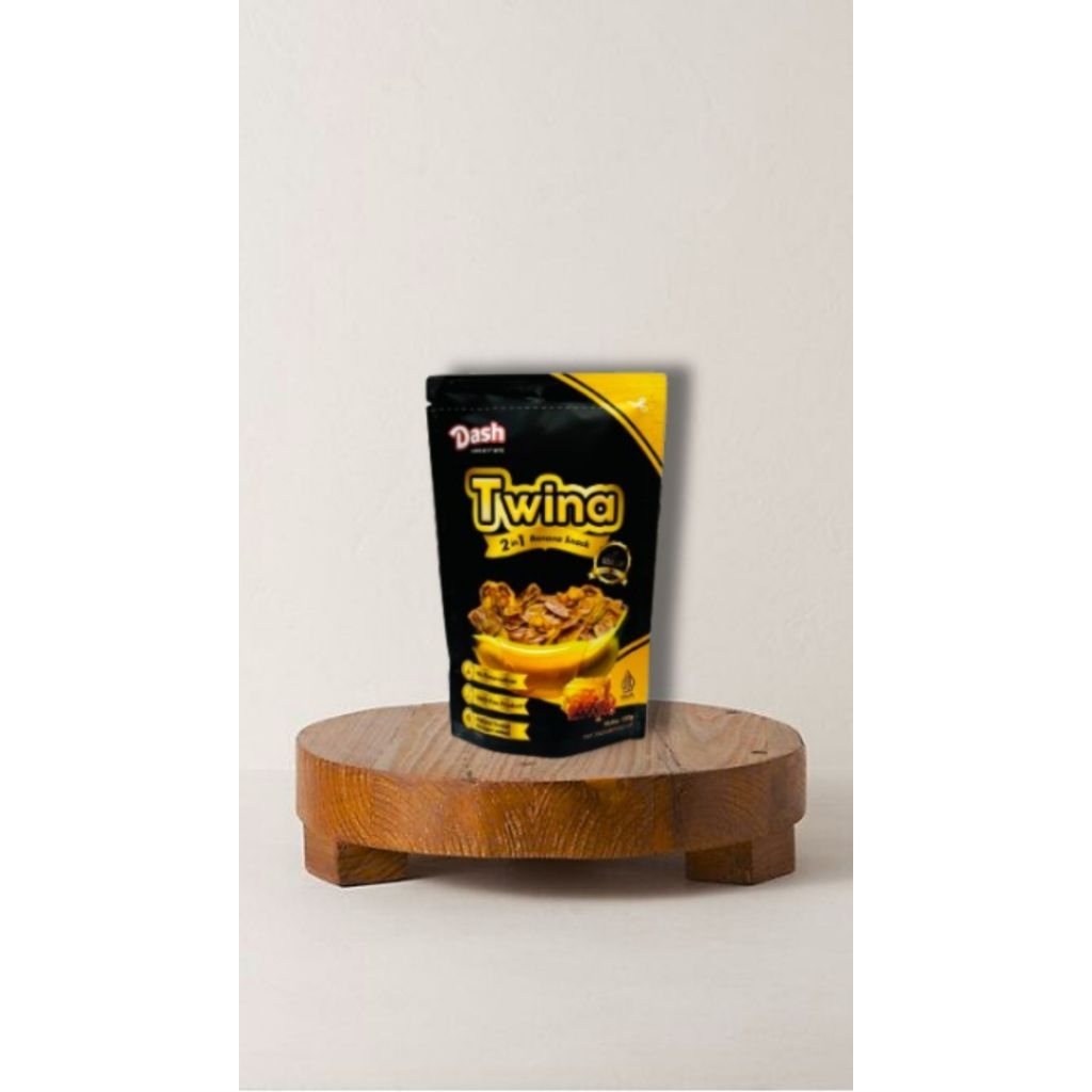 

Twina 2 in 1 kerupuk rambak pisang & honey banana snack