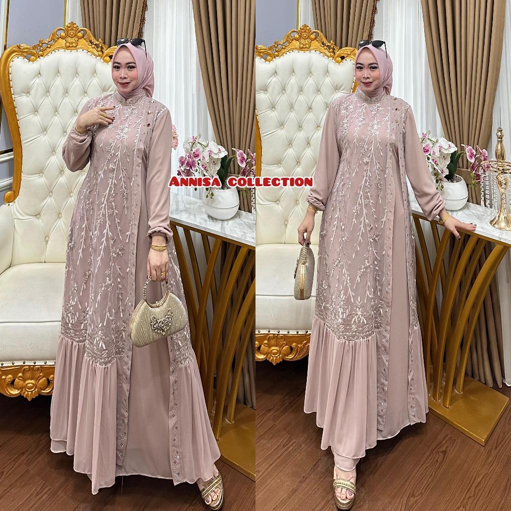 BISA [COD] GAMIS CERUTY BURKAT GAMIS PESTA GAMIS DEWASA JUMBO BURKAT DEWASA BISA SERAGAM