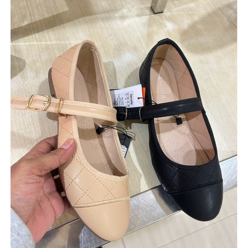 DISKON‼️ NEVADA Sepatu flat ballerina wanita 36-40 by Matahari Dept.Store