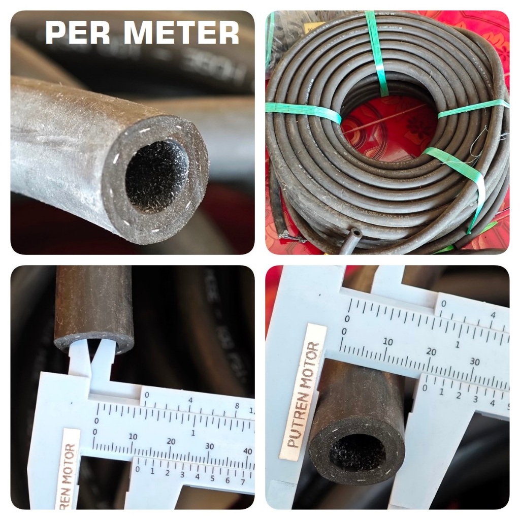 TER MURAH SELANG SOLAR BESAR 12MM 5/8 inch benang kawat air angin air oli hawa minyak radiator meter