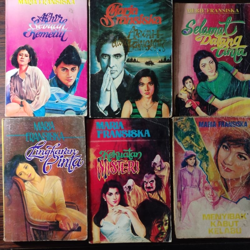 Kumpulan Novel Karangan Maria Fransiska