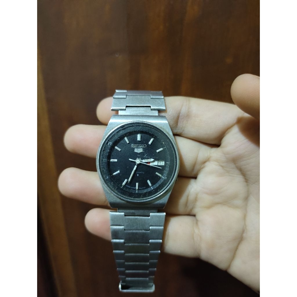 Jam tangan Seiko 5 matic vintage 6309 bekas