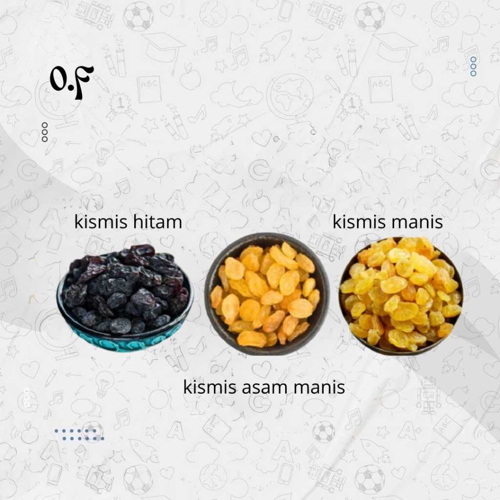 

Kismis arab premium 1 kg , 500 gr , 250 gr // aneka kismis golden raisin , simin , & dark Makanan - kismis manis, 250 gram