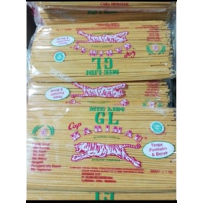 

Mi gomak/Mi Lidi cap harimau medan 1 kg